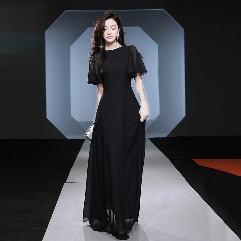 Fly Line - Banquet Evening Dress 2026 New Chiffon