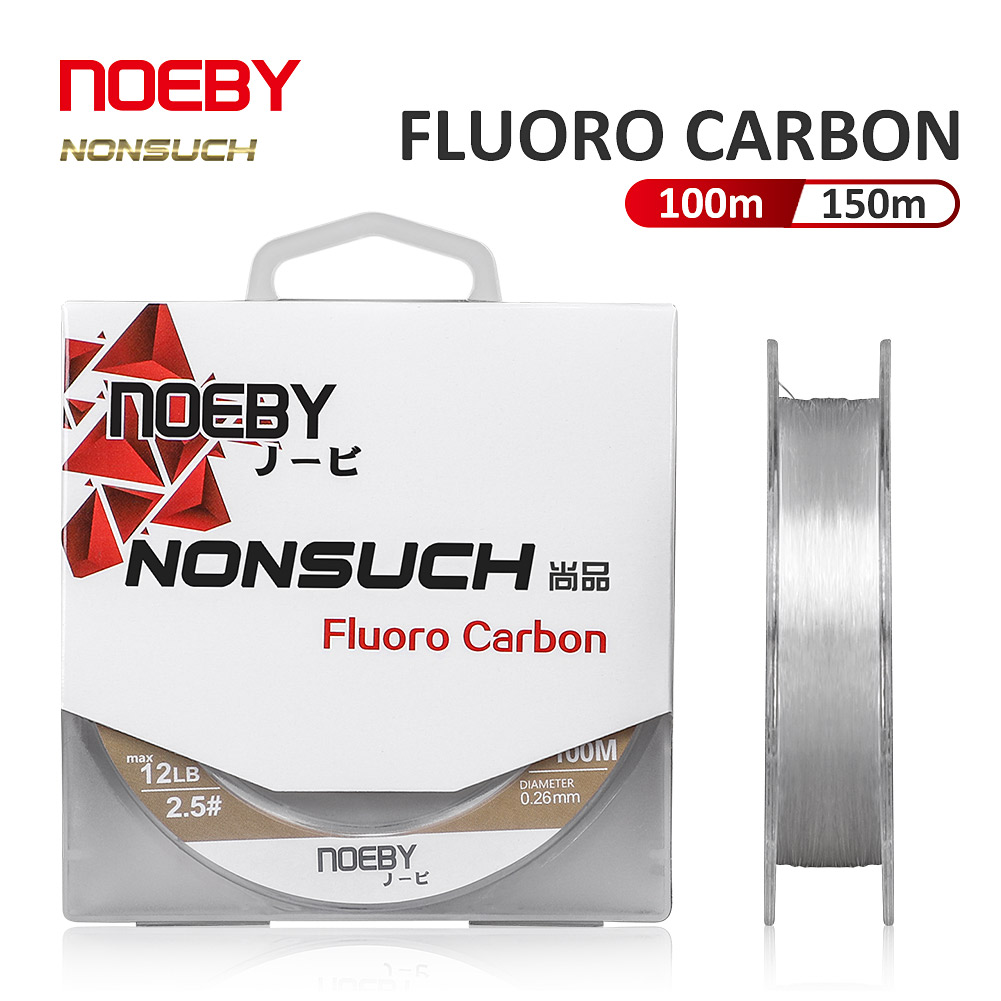 Monofilament Line - Noeby-Fluorocarbon Coating Fishing Line,Carbon Fiber Leader