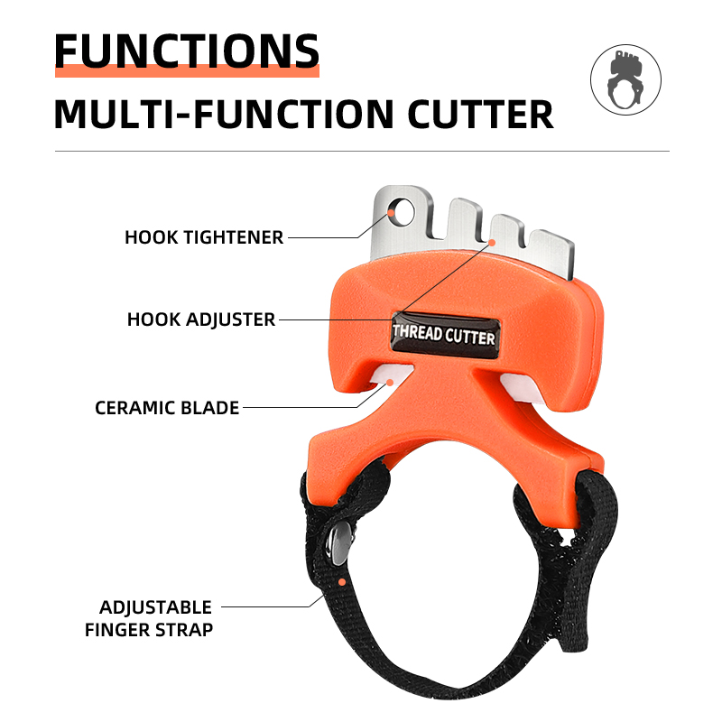 Multifunctional Ring Finger Cu - Fishing Line Cutter recension och pris
