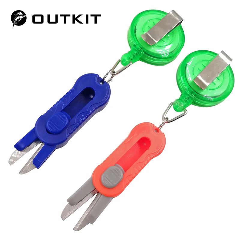 OUTKIT 1pcs Mini Flexible Scis - Fishing Line Cutter recension och pris