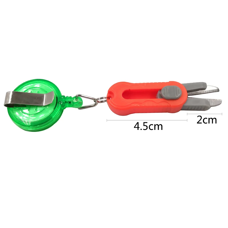 OUTKIT 1pcs Mini Flexible Scis - Fishing Line Cutter recension och pris
