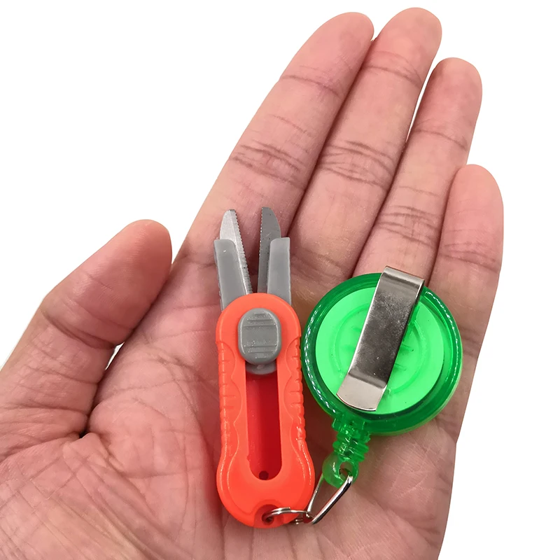 OUTKIT 1pcs Mini Flexible Scis - Fishing Line Cutter recension och pris