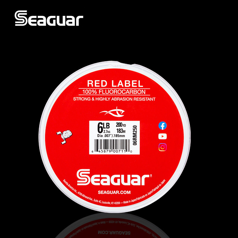 SEAGUAR Red Label 160M/183M 10 - Fluorocarbon Line recension och pris