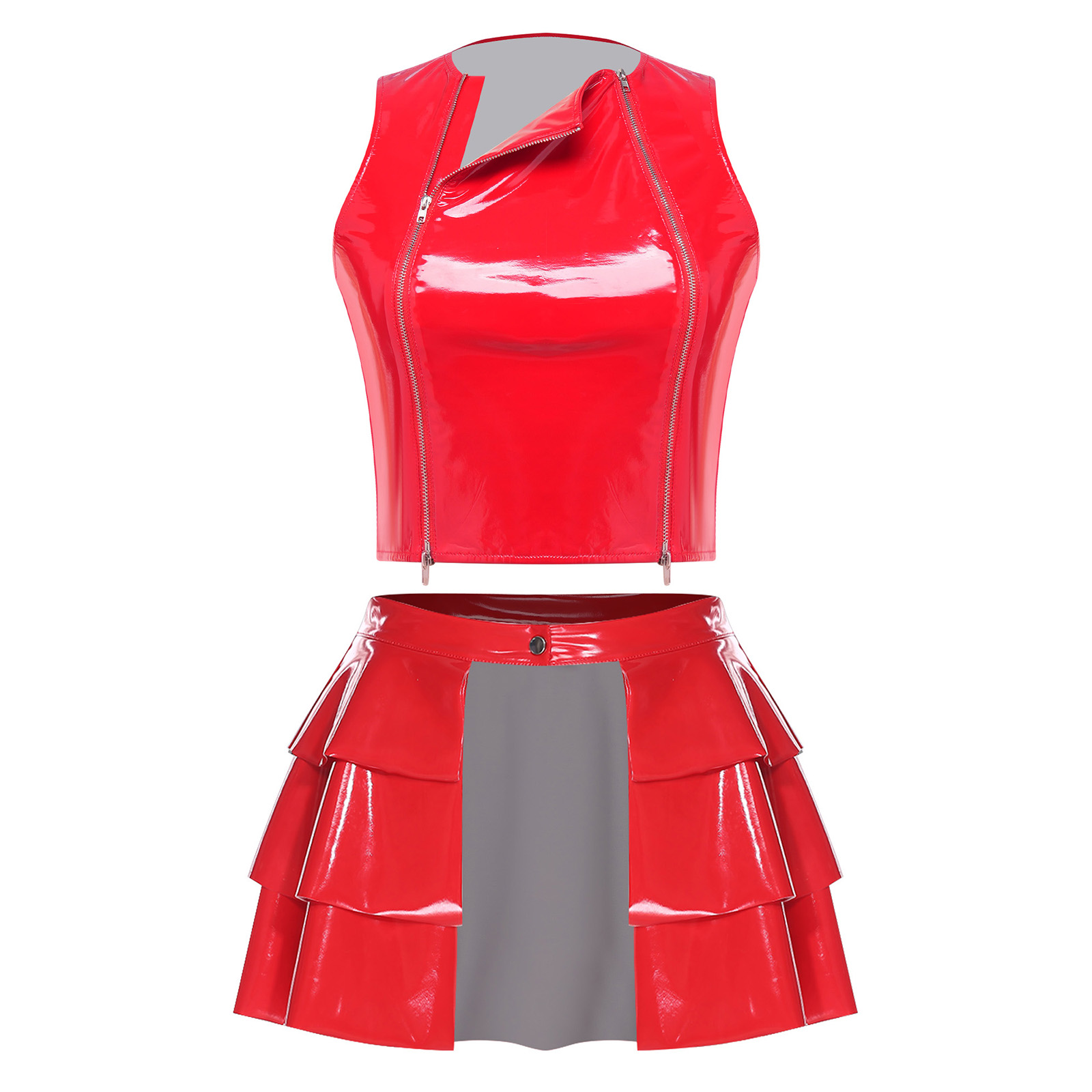 Women’s Wet Look PU Leather Cl - Fly Line recension och pris