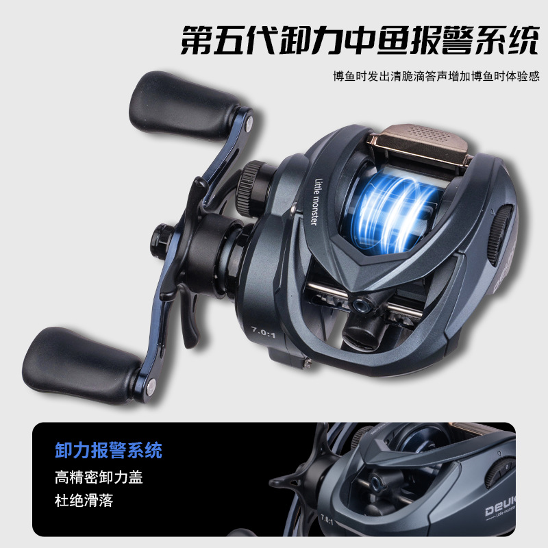 Q1 Baitcasting Reel With Dc Br - Ice Fishing Line recension och pris