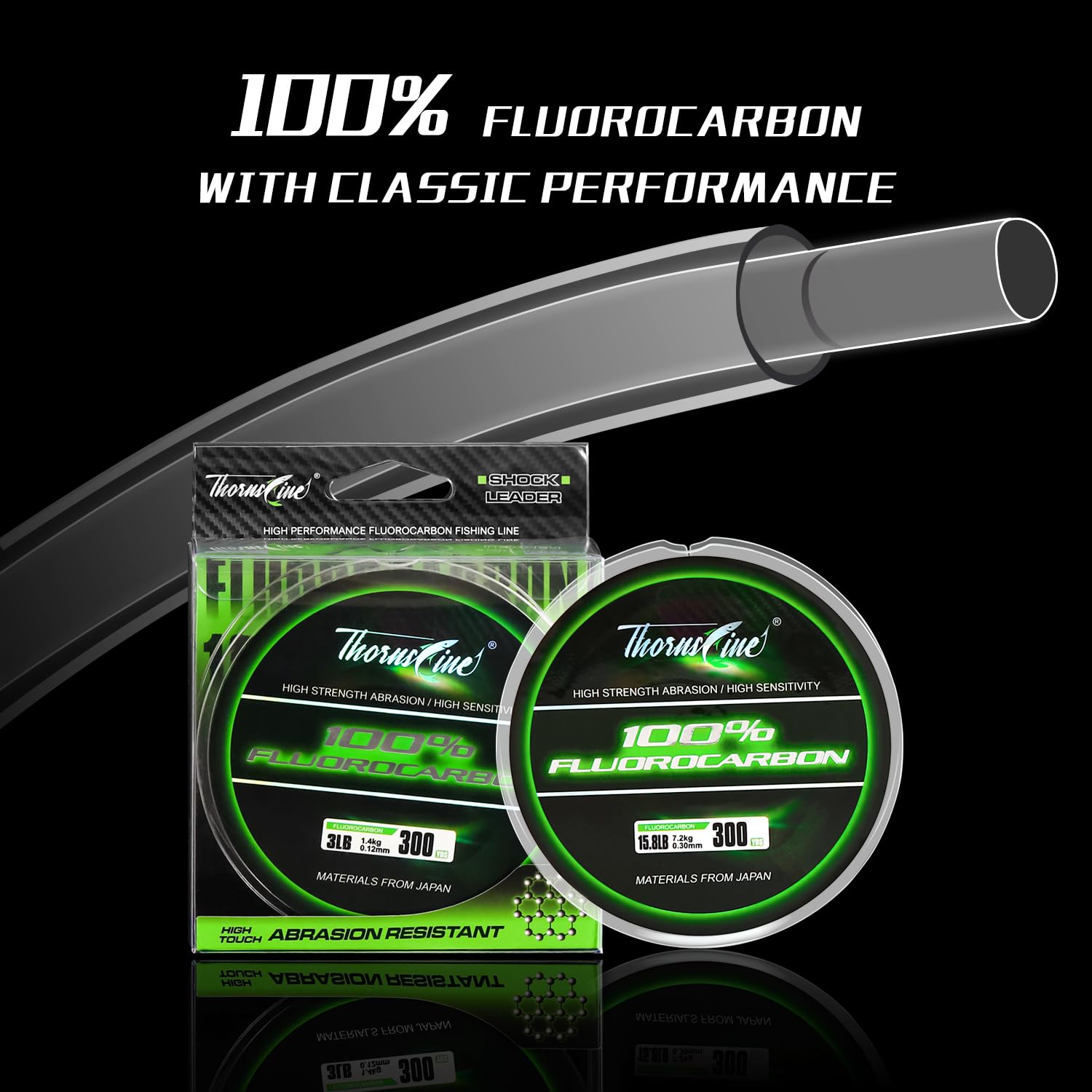 ThornsLine 100% Fluorocarbon F - Fluorocarbon Line recension och pris