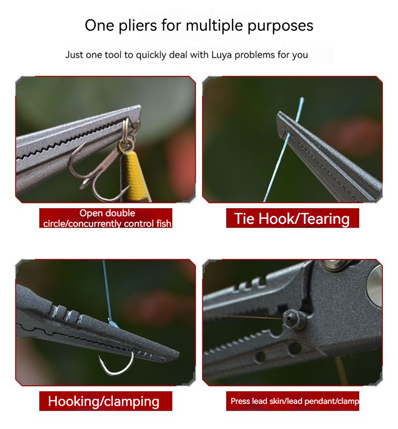 High-Precision Luya Pliers Mul - Monofilament Line recension och pris