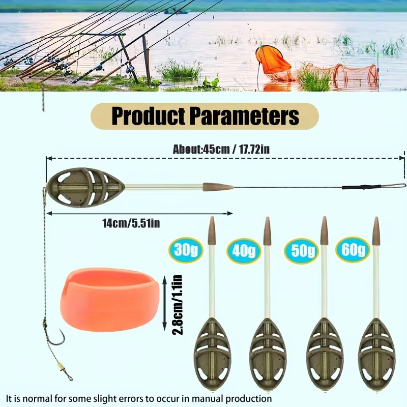 Carp fishing feeder line set ( - Monofilament Line recension och pris