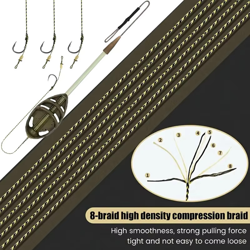 Carp fishing feeder line set ( - Monofilament Line recension och pris