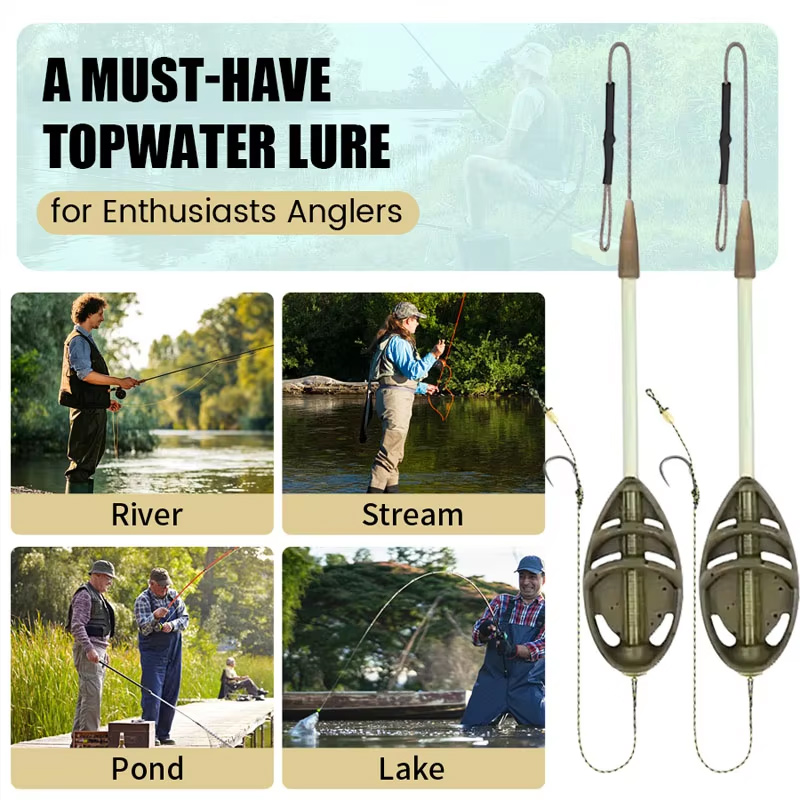 Carp fishing feeder line set ( - Monofilament Line recension och pris