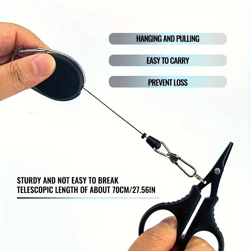 Portable Fishing Scissors With - Fishing Line Cutter recension och pris