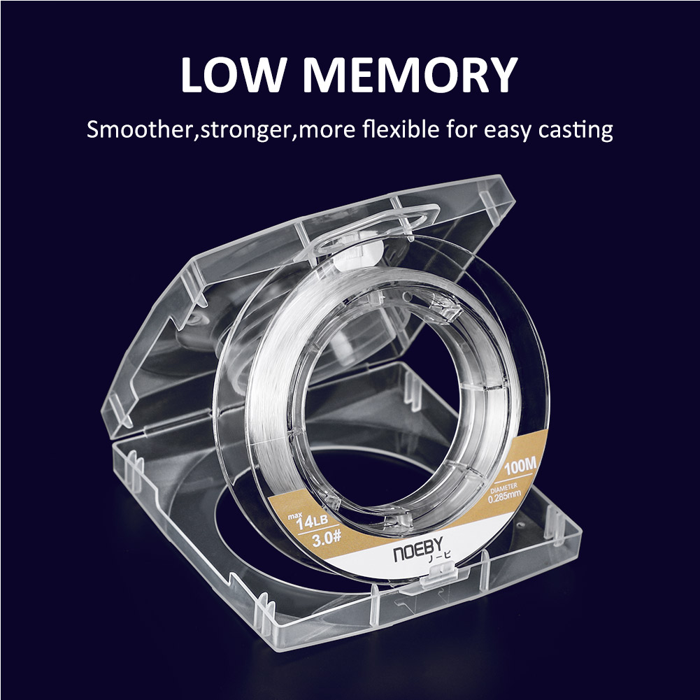 Noeby-Fluorocarbon Coating Fis - Monofilament Line recension och pris