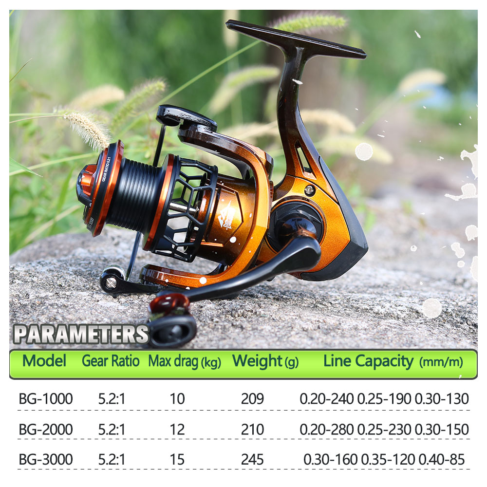 JOSBY Spinning Fishing Reel 10 - Kastking Reel Zephyr recension och pris